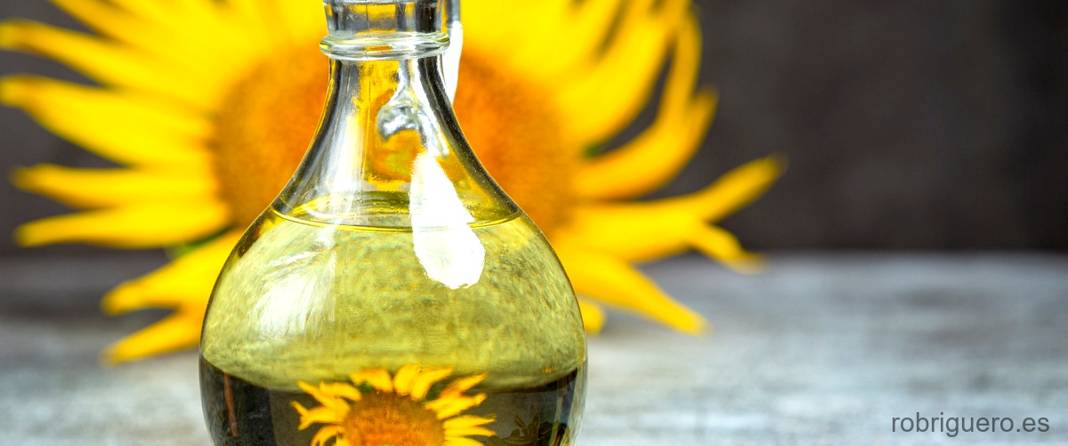 ¿Qué efectos tiene el aceite de girasol en el cuerpo?
